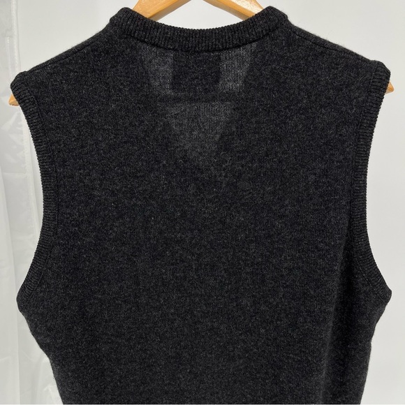 Pendleton Men’s 100% Lambswool Sweater Vest Size XL Heathered Vneck Made In USA - Picture 7 of 8